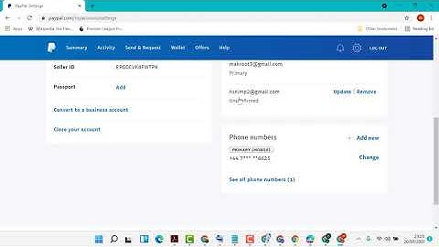 how to add additional email to PayPal