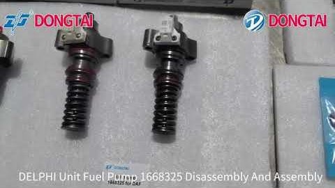 Dissable DELPHI  Unit Fuel  Pump 1668325,BEBU5A00000 For DAF/CASE Truck7206-0440 valve