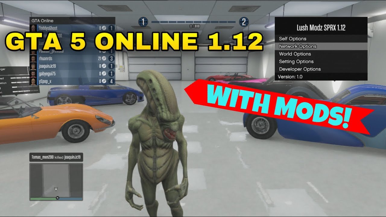 GTA 5 ONLINE PS3 1.23/1.24 - Ultimate Recovery Menu, SPRX MOD MENU