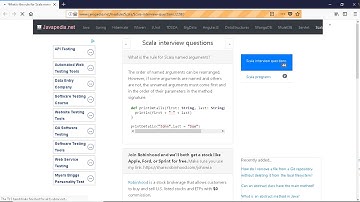 What is the rule for Scala named arguments? | javapedia.net