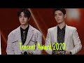 BJYX - Memory of Tencent Awards 2020 where Yizhan shared same stage