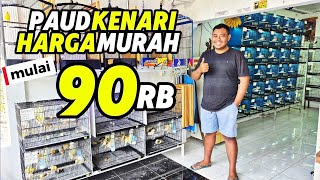 Review KENARI MURAH‼️Paud HARGA MURAH melimpah di PUSAT GROSIR KENARI SUKOHARJO...