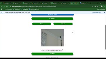 WebApp -  Attendance Form QR Code v4 (Demo 2) | with Geolocation and Leave Features