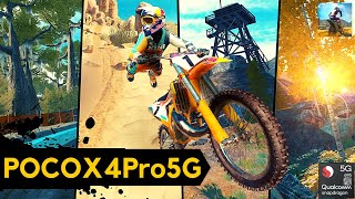 Dirt Bike Unchained | Android Gameplay | Xiaomi Poco X4 Pro 5G 8/256 Snapdragon 695 | Max Settings screenshot 3