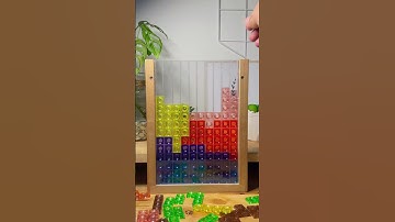 PART 136 || Satisfying Tetris ASMR: Rainbow Blocks & Calming Music for Deep Sleep & Studying