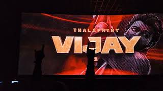 GOAT FDFS in Bangalore threatre