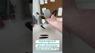 How to change a DJI Mavic Mini 2/SE Propeller