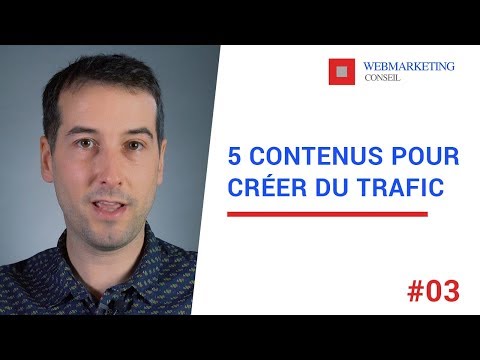 5 Contenus pour Créer du Trafic, Générer des Prospects et Attirer des Clients