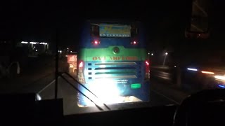 শ‍্যামলীর ভয়ঙ্কর গতি😱Shohagh scania. ও হানিফ কে পাওাই দিলোনা শ‍্যামলী🙄🔥Thriling bus overtakng. #Race screenshot 5