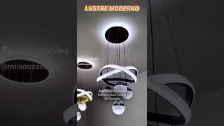 Lustre moderno. Link nos comentários 👇🏽