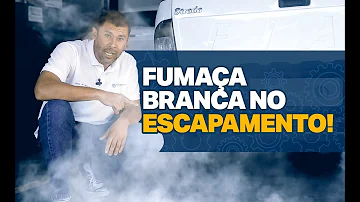 O que pode ser fumaça branca saindo do escapamento da moto?