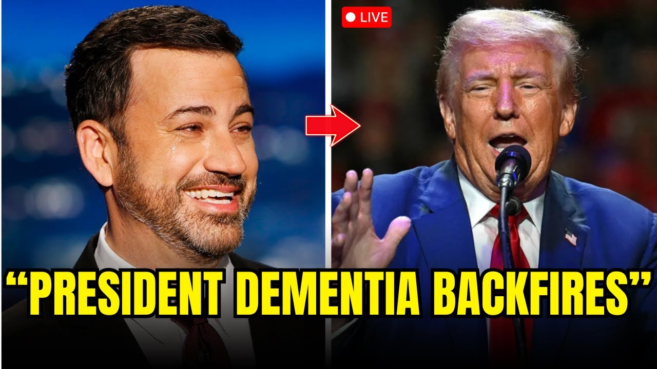 Трамп назвал Джимми Киммела «президентом Деменция», и едкий ответ Киммела вызвал бурные обсуждения!