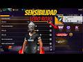 SENSI 2026!⭐️LA MEJOR SENSIBILIDAD PARA PEGAR TODO ROJO NUEVA ACTUALIZACIÓN de FREFIRE!