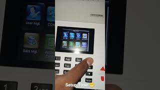 ZTKceo K60 biometric attendance machine setup