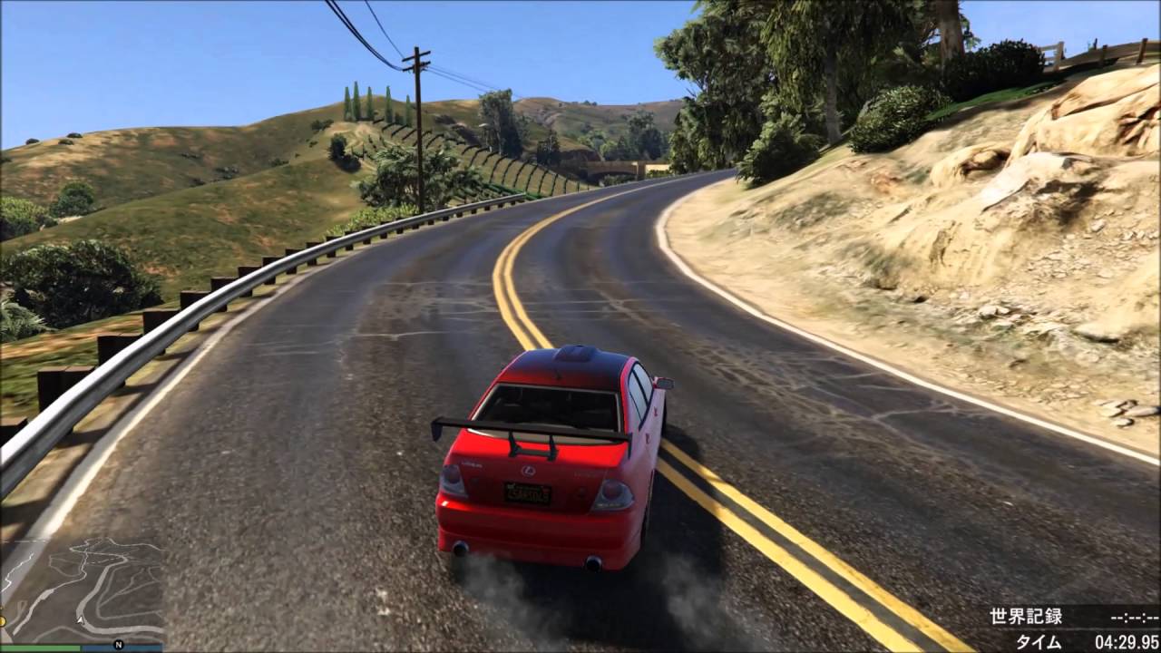 Gta5 ドリコン用車両 峠ドリフト練習 Youtube