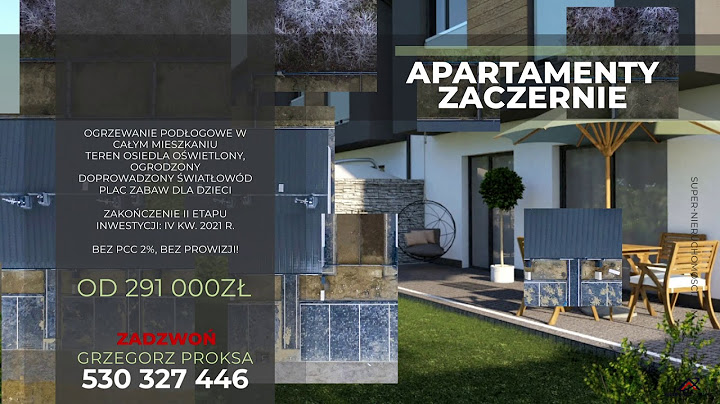 Apartamenty w Zaczerniu