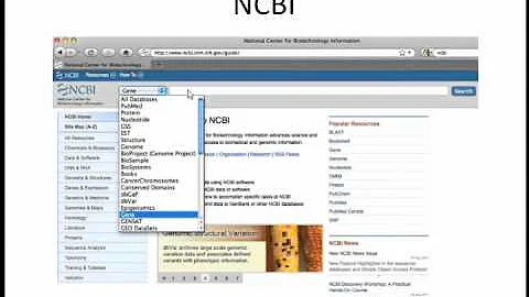 How to Align Sequences Webinar (1/7) Intro and NCBI Overview