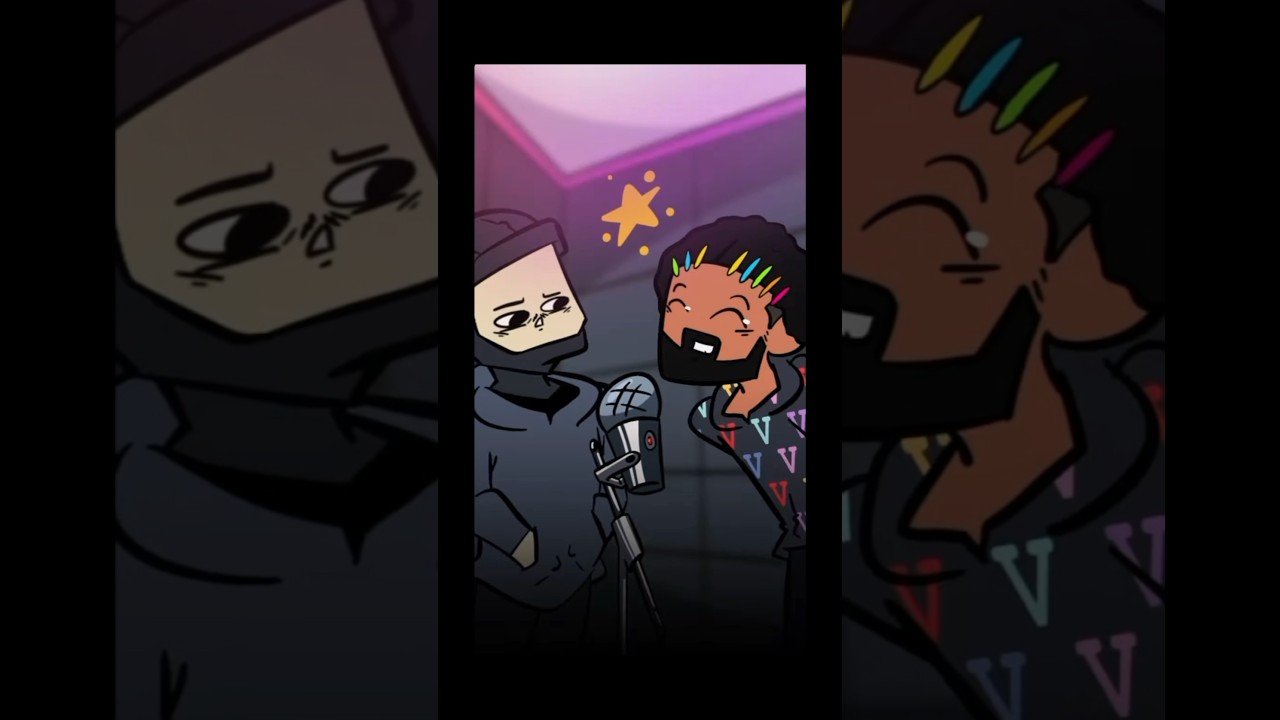 Drake and Yeat IDGAF animation compilation (part2) 