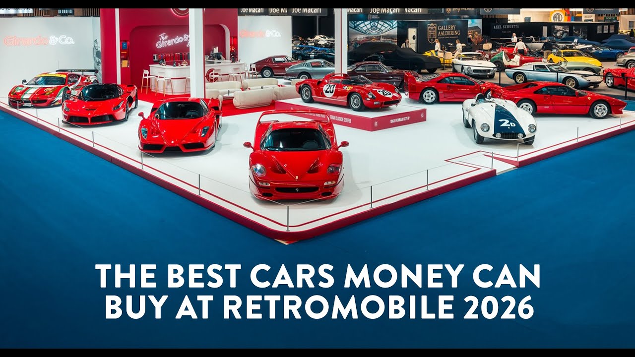THE BEST CARS MONEY CAN BUY AT RETROMOBILE 2026