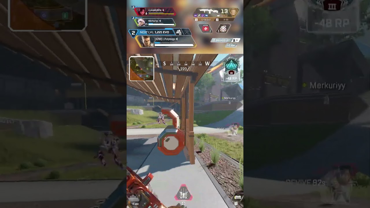 1v3 clutch up as Bangalore in Ranked