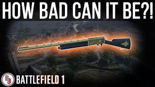 Least used Shotgun in Battlefield 1?