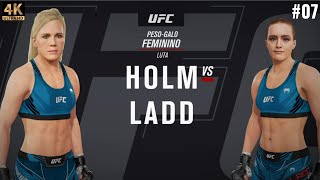 HOLM vs LADD - TORNEIO PESO-GALO FEMININO ( OITAVAS ) #07