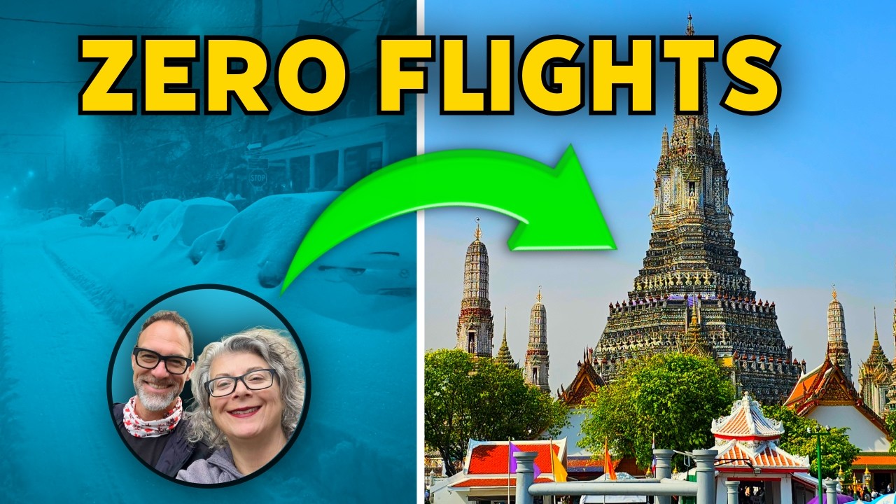 Мы совершили кругосветное путешествие за 3 месяца... без перелетов!