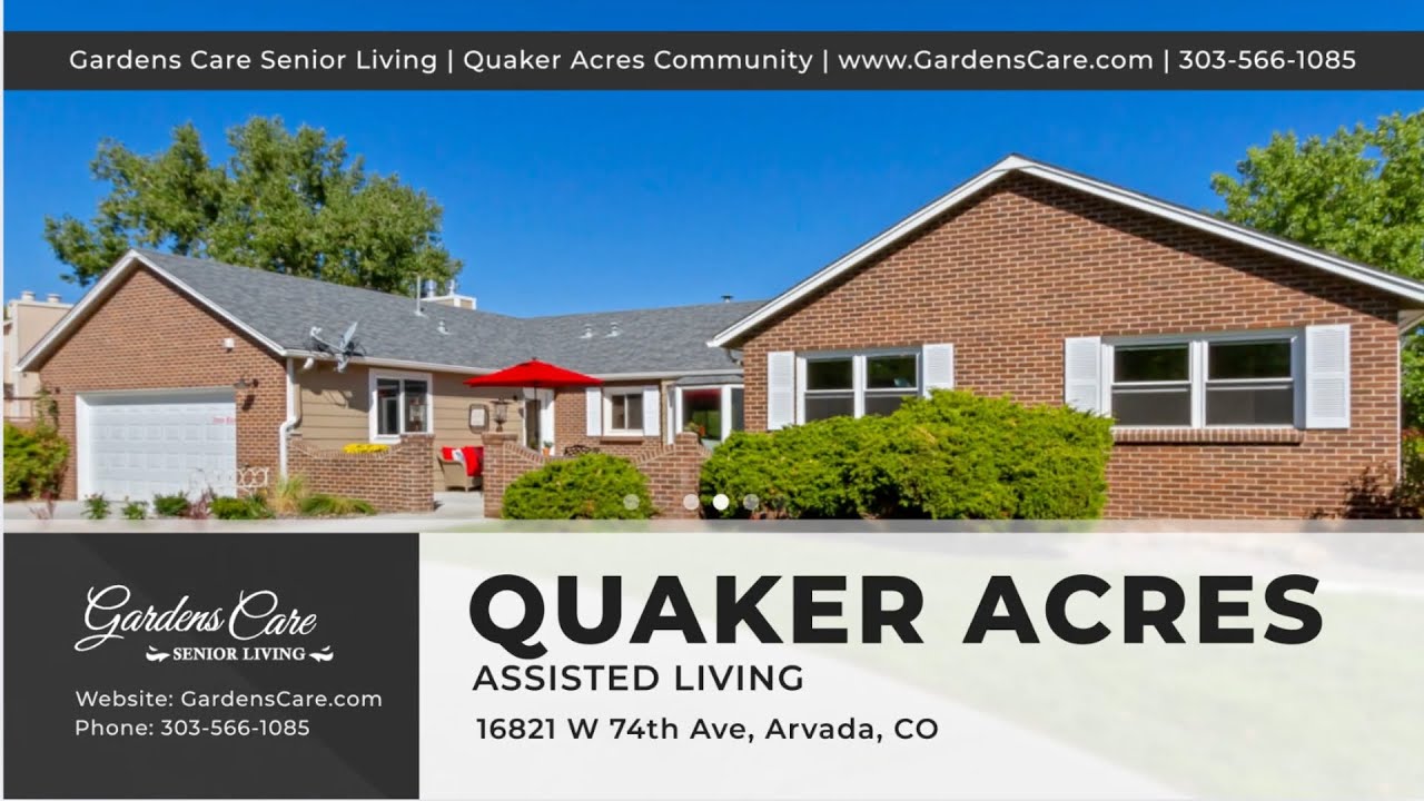 Welcome to Gardens Care Quaker Acres Assisted Living in Arvada, CO!