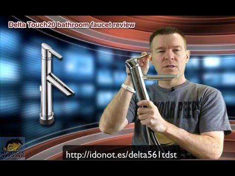 Delta Touch20 faucet review - model 561T-DST - YouTube