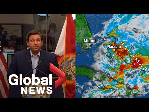 Hurricane Isaias: Florida Gov. DeSantis says storm downgraded, but expected to change overnight