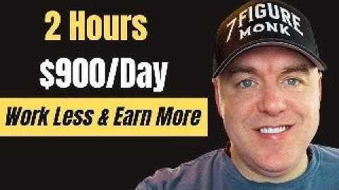 Work 2 Hours a Day for $900 Online Income ⏱️💰