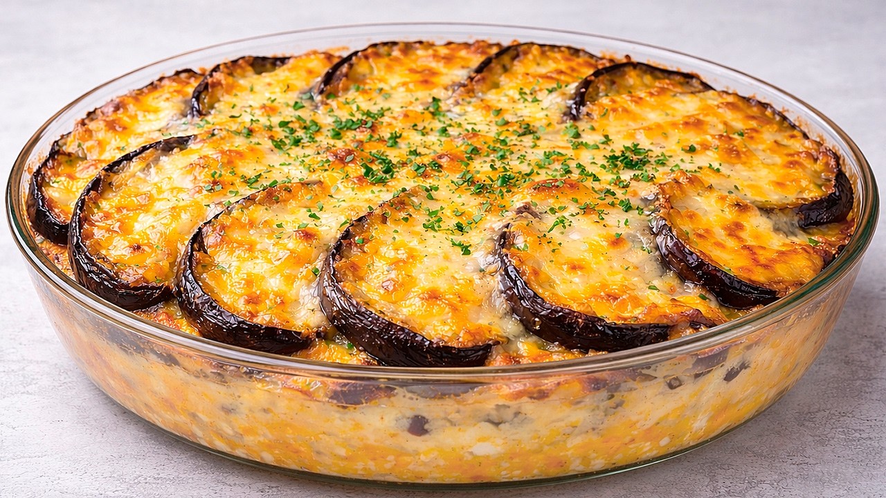 Никто не знает этот рецепт баклажанов! Самый вкусный рецепт баклажанов! Запеканка с баклажанами.