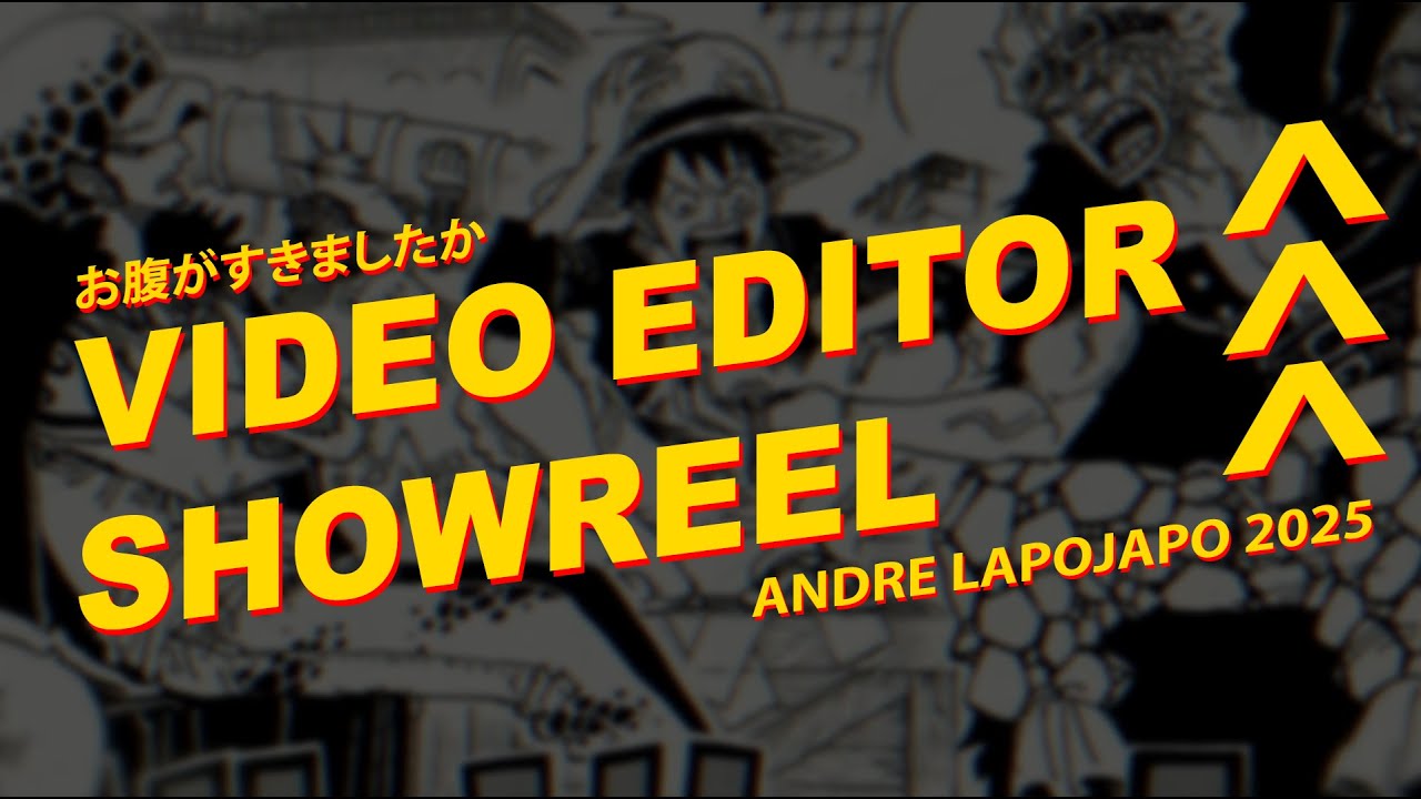Andre Lapojapo Video Editor Showreel 2025