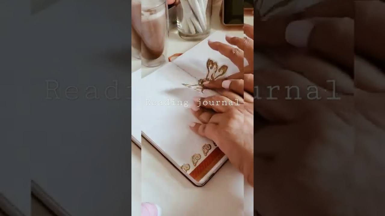 setting up my March reading journal using the Antiquarian sticker books 😍