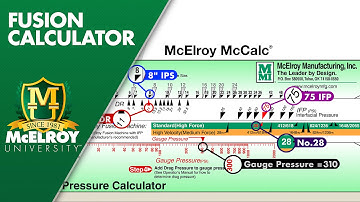 Using the McElroy Fusion Slide Calculator