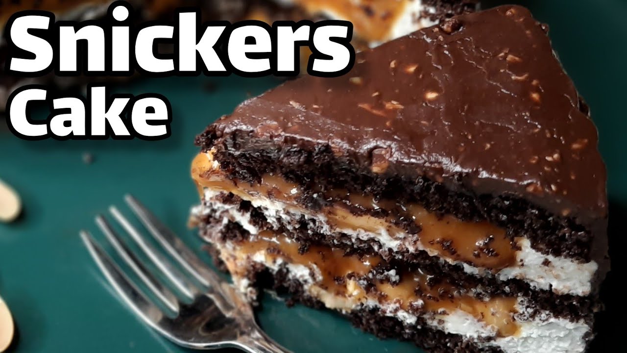 Snickers cake that melts in your mouth 🌷simple and so tasty! |स्निकर केक
