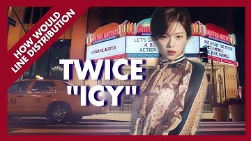 How would TWICE sing "ICY" (ITZY) | Line Distribution