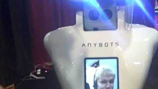 Telepresence Robot at CES Teach from home