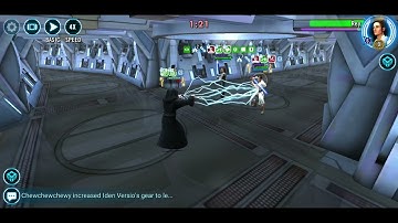 R9 Rey with Level 9 Datacron, Rey kept her protection bonus all the way