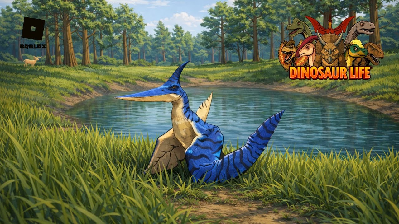 O GRANDE PREDADOR DOS CÉUS! Pteranodonte - Dinosaur Life (Roblox)