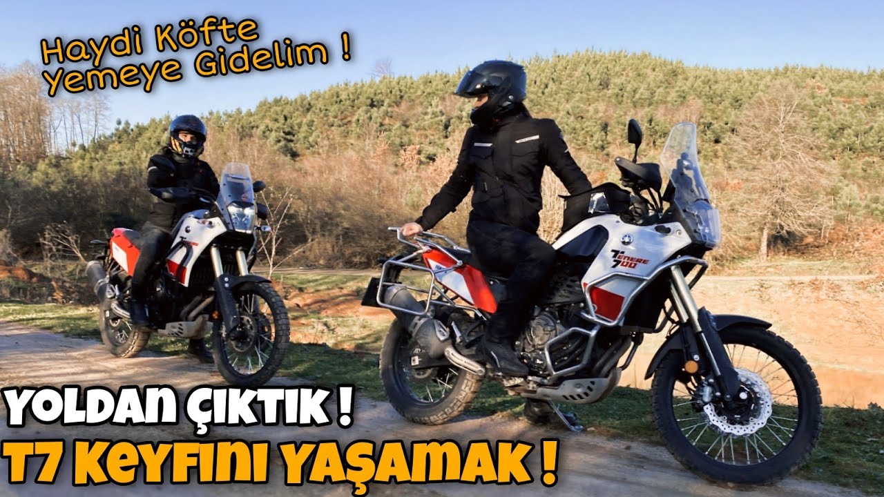 Tenere 700 Deneyimi ! Dört Enduro Toplandık Sürüyoruz.
