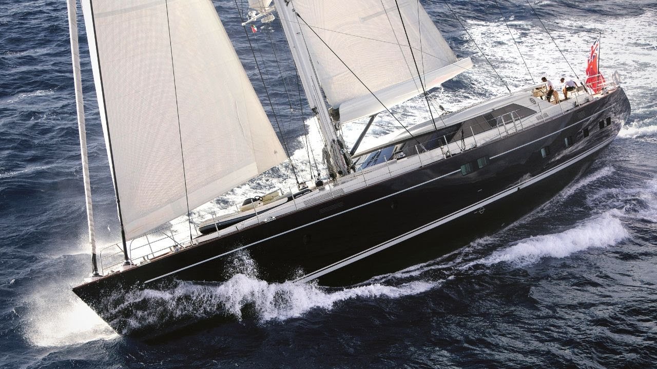 S/Y STATE OF GRACE | 40m Perini Navi fast sailing cruising line - High Performance World Cruiser