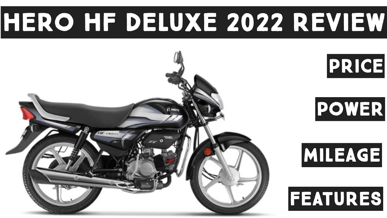 Hero Hf Deluxe 2022 Review Price/Features/Mileage/Power Full Details