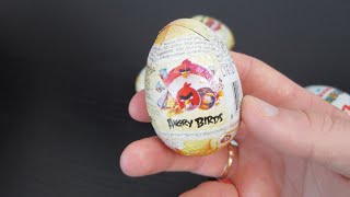 Fake Kinder Surprise from Germany. Angry Birds