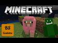 Finding pink sheep in Minecraft Infection Day 55