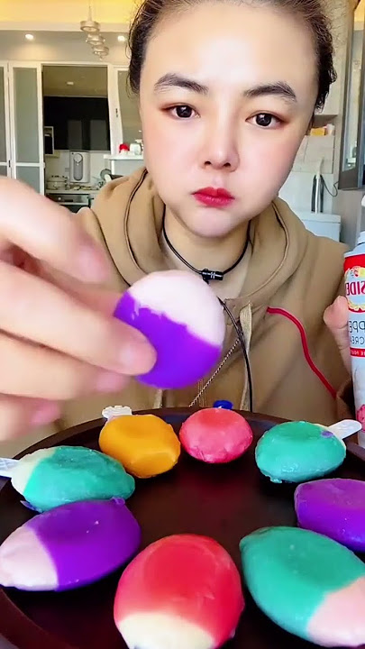 ASMR ICE CREAM EATING FAST ,Sweet Dessert ASMR