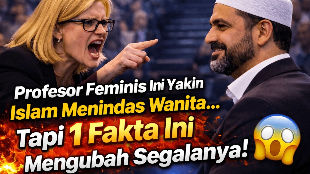 “Profesor Feminis Ini Yakin Islam Menindas Wanita… Tapi 1 Fakta Ini Mengubah Segalanya!”