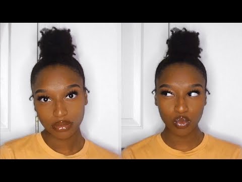 how-to:-top-knot-bun-on-thicccccc-4c-natural-hair!-|-coco-chinelo