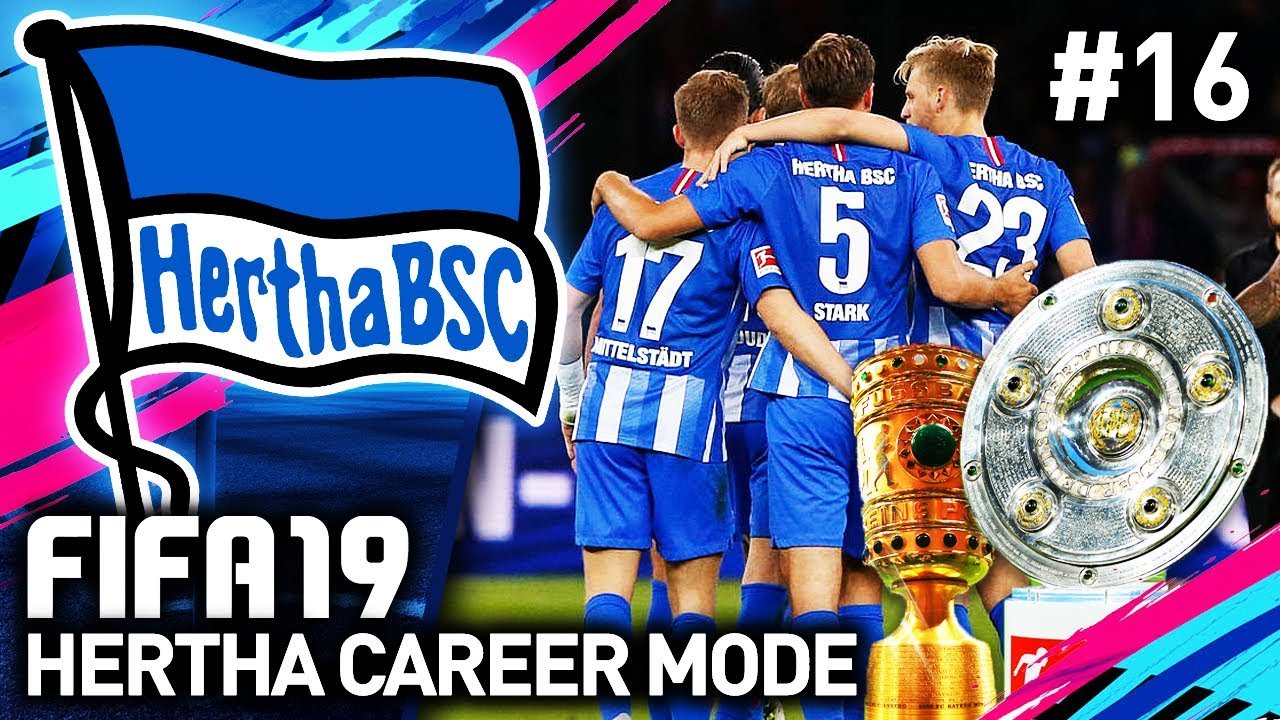 SEASON FINALE FIGHTING FOR THE DOUBLE! | HERTHA CAREER MODE #16 football score