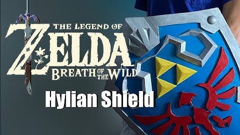 Building the Hylian Shield from Legends of Zelda